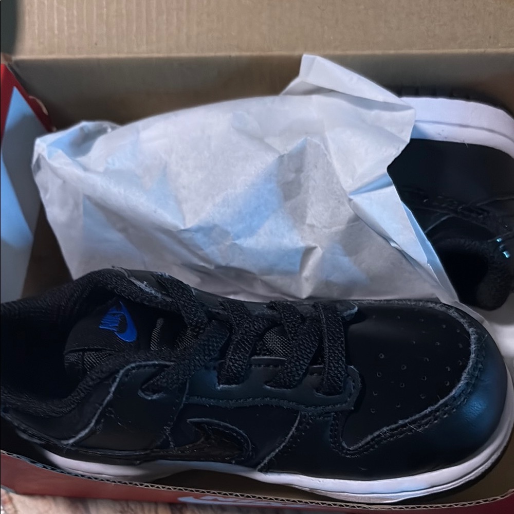Kids Black Sneakers
